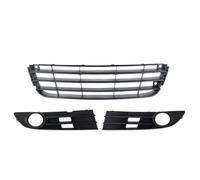 Parrilla Delantera Para VW Para Touran 2007-2010 Parachoques Delantero Luz Antiniebla Rejilla Malla Mediana Accesorios Para Coche(1 Set)