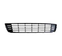 Parrilla Delantera Para VW Para Touran 2011-2015 Rejilla De Parachoques Delantero Cubierta Parrilla Carreras Inferior Tira Brillante Decorativa(Black)