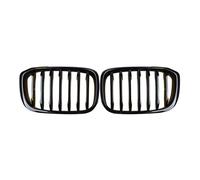 Parrilla Delantera Para X3 Para X4 G01 G02 G08 2018-2020 Parachoques Delantero Coche Rejilla Riñón Parrilla Carreras Negro Brillante Rejilla Radiador(Gloss Black Single)