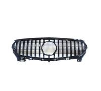 Parrilla delantera, parachoques superior, capó, malla con cubierta de soporte, Compatible con Benz AMG GT S C190 R190 2 puertas Coupe 2015-2017