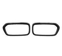 Parrilla Delantera Parrilla De Parachoques Delantero ABS para X2 F39 2020 2021, Accesorios De Estilo De Coche Rejillas Delanteras(Fibra de Carbon)