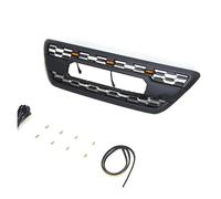 Parrilla Delantera Parrilla Delantera Negra Mate Con Carreras Ligera Para Lexus GX460 GX470 2004 2005 2006 2007 2008 2009(With LED lights)