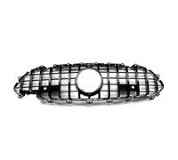 parrilla delantera Parrilla delantera para Mercedes para Benz W257 C257 CLS clase CLS300 CLS450 CLS500 2019 2020 2021 2022 malla capó parachoques superior Rejilla parachoques delantero(Negro)