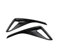 Parrilla Delantera Pegatina Protectora Para La Luz Antiniebla Del Coche Para Toyota C-HR 2016-2023, Rejilla Del Parachoques Delantero Rejillas de Radiador(Carbon texture)