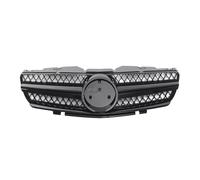 Parrilla Delantera Piezas De Automóvil De Parrilla Delantera Negra Brillante Compatible Con Benz Para Clase SL Para R230 2003 2004 2005 2006 Para AMG Estilo