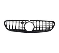 Parrilla Delantera Rejilla Central Parachoques Delantero Parrilla Frontal Compatible Con Benz Para W217 C217 S63 S65 Clase S Para AMG Para Coupe 2015 2016 2017(Black)