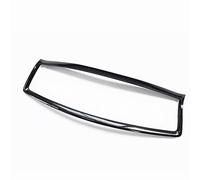 Parrilla Delantera Rejilla Delantera Marco Parrilla Tira Cubierta Capó Parachoques Embellecedor Bisel Superpuesto Para Infiniti Q50 014-2017 Parrilla(Mirada de fibra de carbono)