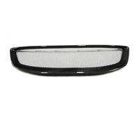 parrilla delantera Rejilla delantera para Volvo C30 2011 2012 2013 estilo panal capó parachoques superior coche parrillas carreras malla kits carrocería Rejilla parachoques delantero(Fibra de carbon)