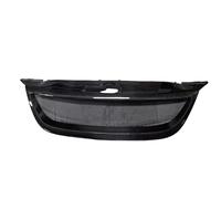Parrilla Delantera Rejilla Delantera Racing Grill Parachoques Superior Capó Radiador Malla Rejilla Accesorios Compatible Con VW Para Tiguan 2009 2010 2011(Carbon Fiber)