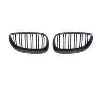 Parrilla Delantera Rejilla Frontal De Doble Barra Parrilla Delantera Compatible Con E60 520i 523i 525i 528i 530i 535i 550i 5 Series 2003-2009 Auto Styling(Carbon)