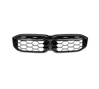 Parrilla Delantera Repuesto Rejilla De Riñón De Parachoques Delantero Negro Brillante Rejillas Capó Doble Listón Compatible Con Serie 3 Para G20 G28 LCI 2023 2024 2025(Diamond Style)