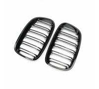 Parrilla Delantera Repuesto Rejilla De Riñón De Parachoques Delantero Parrilla Carreras Doble Listón Compatible Con Serie 1 Para F21 3 Puertas 2012 2013 2014 2015 Pre-facelift