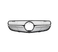 Parrilla Delantera Riñón Para Benz Para GLC X253 2015-2019 Repuesto Para Rejilla Parachoques Delantero De Malla De Entrada Estilo Para GTR Reajuste Y Ajuste Parrilla Rejilla Delantera(Diamonds-Black W