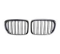 Parrilla Delantera Tipo Riñón Para X1 E84 2009 2010 2011 2012 2013 2014 2015 2016 Rejilla Parachoques Delantero(Carbon Look)