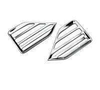 Parrilla delantera universal para coche Para Toyota para Noah para Voxy 90 Series 2022 ABS para luz antiniebla trasera de coche cromada rejilla cubierta embellecedor marco