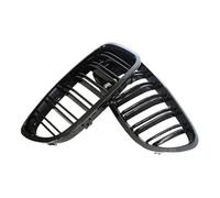Parrilla Deportiva De Doble Lama Color Negro Brillante Para F10 F18 F02 F11 M5 2010 2011 2012 2013 2014 Y 2015(Double Line Black)