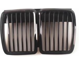 Parrilla Deportiva de Doble riñón en Negro Brillante para BMW para E30 325i 325is 325iX 325 325e 325es 318i 320i para M3 1983-1991