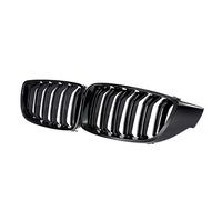 Parrilla, Desconocido Rejillas de Doble Puente Delanteras, Color Negro Brillante, Serie 4, F32 F33 F82 M4 13-17, F36 F83 14-17