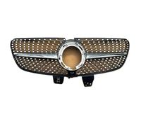 Parrilla Doble Línea Para Mercedes Para Benz Para Vito V W447 Rejilla Delantera Estilo Diamante Parachoques Con Entrada Aire Similar A La V250 V300 V260 Rejilla Riñón Delantero(20-23 Silveny6)