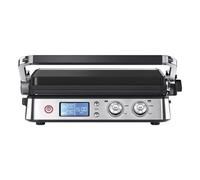 Parrilla eléctrica Braun CG 9040 placas extraíbles 2000 W negra/acero inoxidable