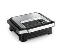 Parrilla Eléctrica Moulinex GI272D10 INICIO Adjust 2en1 Plata y B