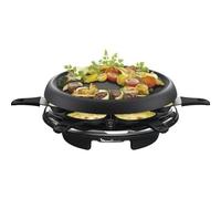 Moulinex Parrilla eléctrica Raclette RE151812 1050W 6 unidades Rasqueta para crepes Multicolor