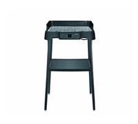 Severin Parrilla Eléctrica de Mesa con Placa de Aluminio y Soporte, Negro PG 8596