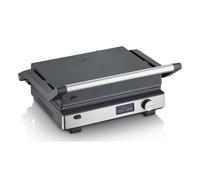 Parrilla eléctrica Severin KG 2380 acero inoxidable 2000 W LED plancha giratoria