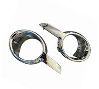 Parrilla Faros Antiniebla Compatible con Peugeot 208 I para CA para CC 2012-2018 2019 2020 1608111480 Marco luz antiniebla delantera cubierta rejilla de luz decoración 1608110880