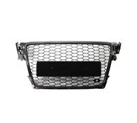 parrilla frontal Para A4 B8 8T S4 2008-2012 Rejilla De Parachoques Delantero Cubierta De Parrilla Negra Brillante