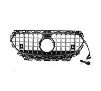 Parrilla frontal Para Benz Clase E W214 2024 2025 2026-IN E53 Estilo Parachoques Delantero Racing Grill Reemplazo Rejilla Radiador Cámara Hood Malla Delantera Rejillas(Silvery)