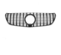 Parrilla Frontal Para Benz Para V-Class W447 V250 V260 2016-2020 Cromo Negro Diamantes Estilo Rejillas Superiores Rejilla Parachoques Rejilla del radiador(G*T*R-Glossy Black)
