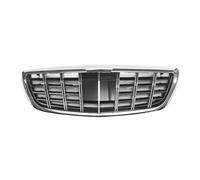 Parrilla Frontal Para Benz Para W222 Para S Class S320 S400 S350 S500 S450 2014-2019 Parrilla Delantera Estilo Tuning Parrillas Kits Rejilla del radiador(Silver)