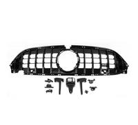 Parrilla Frontal Para Benz Para W236 C236 Para CLE200 Para CLE220 Rejilla Delantera Cubierta Parrilla Malla Negra Brillante Kit Carrocería Parachoques Rejilla del radiador(2.Glossy Black)