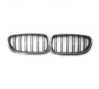 Parrilla Frontal Para BMW 5 Para La Serie F10 F11 4 Puertas 2010-2016 Rejilla Frontal Fibra Carbono Parrillas Carreras Coches Rejilla del radiador(Carbon fiber)