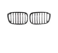 parrilla frontal Para BMW G01 Para X3 G02 Para X4 2018-2022 Parrilla Doble Individual Delantera Parrillas Carreras Rejilla Repuesto(Single Gloss Black)