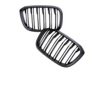 parrilla frontal Para BMW G01 Para X3 G02 Para X4 2018-2022 Parrilla Doble Individual Delantera Parrillas Carreras Rejilla Repuesto(Double Matte Black)