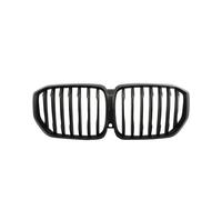 Parrilla Frontal Para BMW Para X5 G05 2019-2023 Cromo Negro Diamantes Estilo Rejillas Superiores Delanteras Brillante Parrilla Carreras Una Sola Línea Rejilla del radiador(Single-Matte Black)
