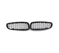Parrilla Frontal Para BMW Para Z4 E89 2009-2016 Rejilla Frontal Estilo Diamante Racing Grille Negro Cromado Rejilla del radiador(Black)