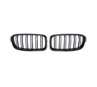 parrilla frontal Para BMW Serie 3 F30 F31 Parrilla De Radiador Doble Barra Riñón Gdill Parachoques Malla Entrada Frontal Rejilla Tuning