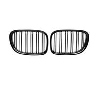 parrilla frontal Para BMW Serie 7 F01 F02 F03 F04 740i 750i 2009-2015 Un Par De Parrillas Delanteras De Coche Negro Brillante