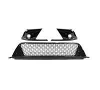 Parrilla Frontal Para Civic Para 11. ° Para Gen 2022-2024 Parachoques Delantero Coche Kit Rejilla Inferior Reemplazo Marco Luz Antiniebla Carrocería Rejilla del radiador(A and B)