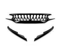 Parrilla Frontal Para Civic Sports 2016-2019 Moldura Parrilla Negra Brillante Parachoques Delantero Parrillas Carreras Parrilla Delantera Riñón(A)