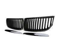 Parrilla Frontal Para E90 E91 Serie 3 2005-2008 51137120007 51137120008 Reemplazo De Rejilla Superior De Parachoques Negro Brillante Parrilla Parachoques Delantero