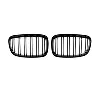Parrilla Frontal Para F20 F21 120i LCI 1 Series 2015 2016 2017 Racing GrilleGlossy Black Front Kidney Grill Grille 2 Slat Rejilla Parachoques Delante(2010-2014)