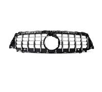 Parrilla Frontal Para Mercedes Para Benz Para CLA-Class W118 2023-2024 Para CLA200 Para CLA250 CLA35 GT Grille Rejillas Parachoques Delantero Rejilla Parachoques Delante(Chrome black)