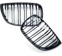Parrilla frontal para riñones Parrillas delanteras de coche para radiador para BMW E81 E87 2004-2007 M para Sport Parrilla delantera riñón