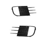 Parrilla frontal Para Vw Para Golf 6 Para GTI 2009-2013 Parachoques Delantero Coche Cubierta Rejilla Lámpara Antiniebla Parrillas Carreras Bodykits Delantera Rejillas(1 Pair Grill)
