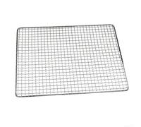 Parrilla grande para barbacoa de 50 x 35 cm, calentamiento uniforme para | Tamaño compacto de 45 x 30 cm, construcción de acero resistente, distribución uniforme del calor, apto para lavavajillas