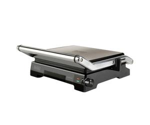 Parrilla Grill Eléctrica Black+Decker 2200W 29x23cm Apertura 180º